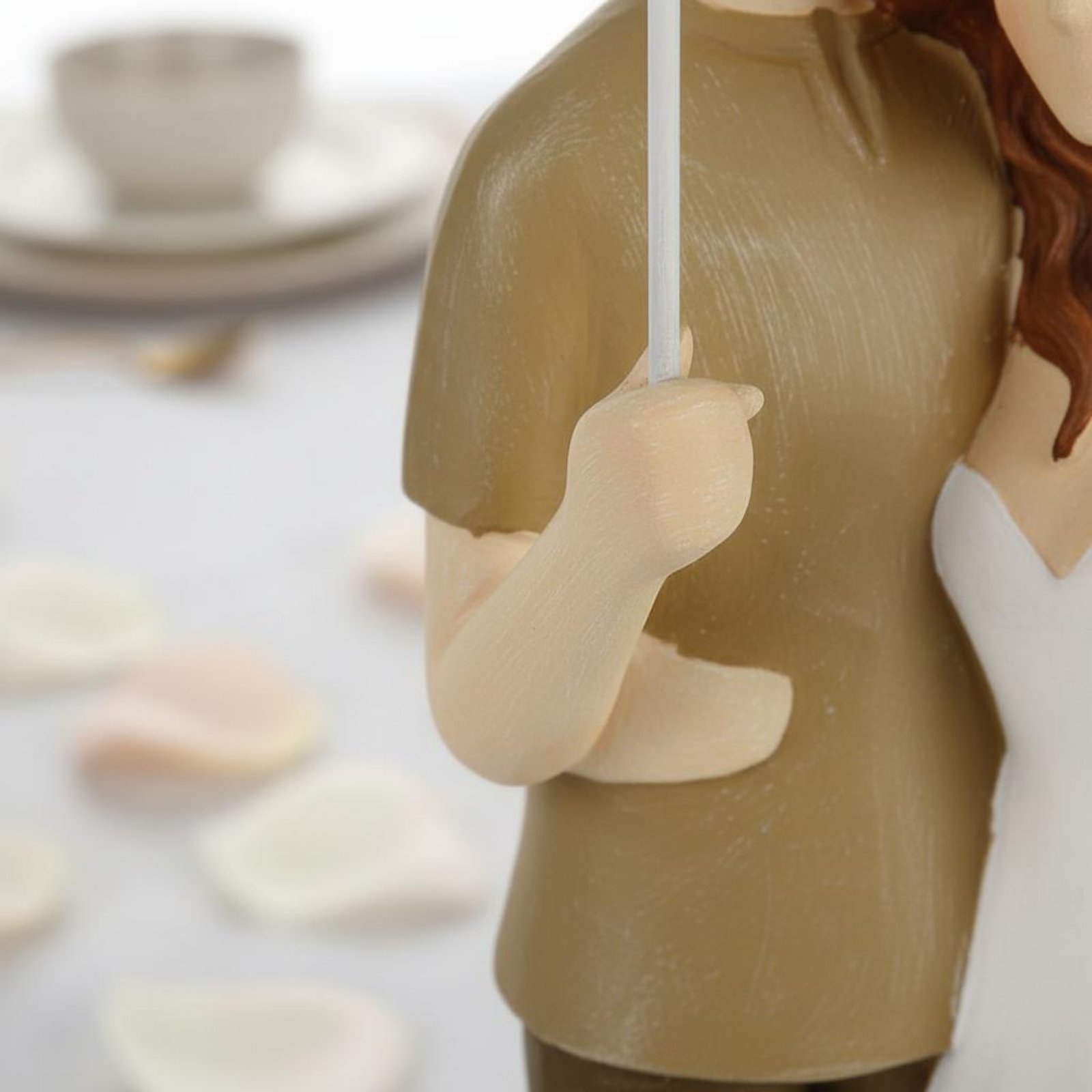 Couple Under Umbrella Decorati - đánh giá và giá Resin Art Design For Wedding