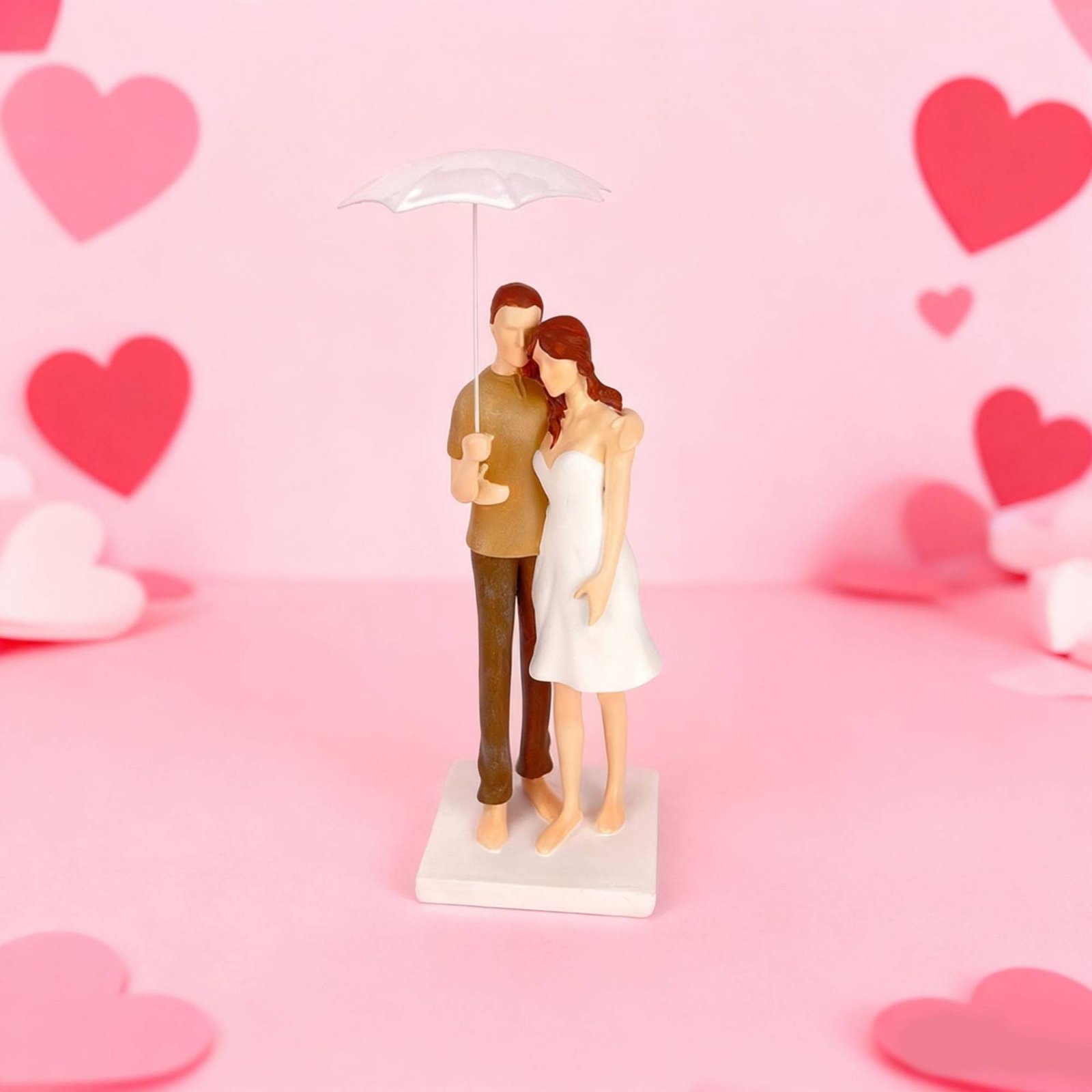 Couple Under Umbrella Decorati - đánh giá và giá Resin Art Design For Wedding