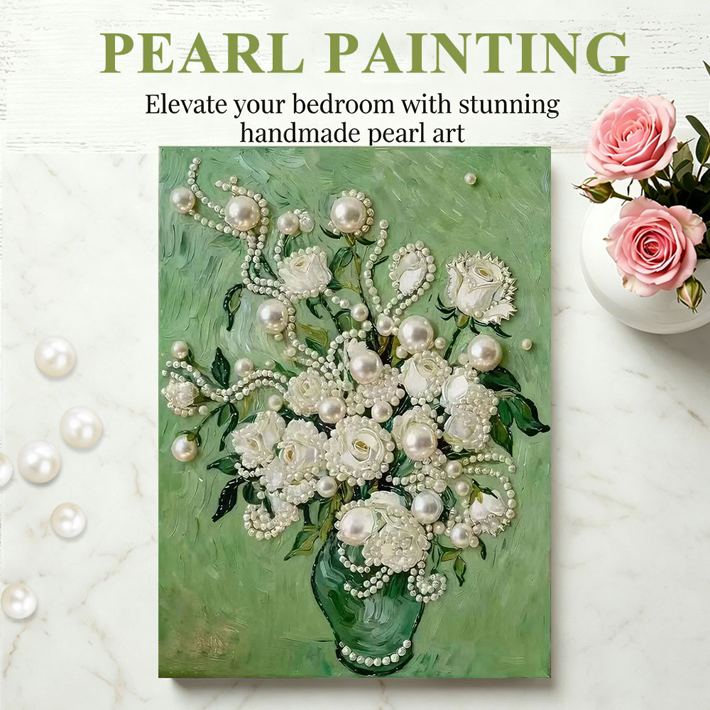 Huacan DIY Pearl Art Painting  - đánh giá và giá Resin Art Wallpaper